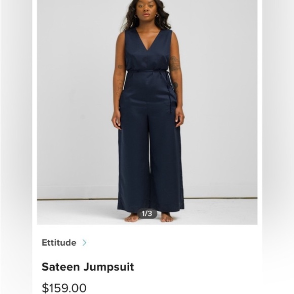 Jumpsuit NWT Bamboo Sateen - Picture 7 of 7